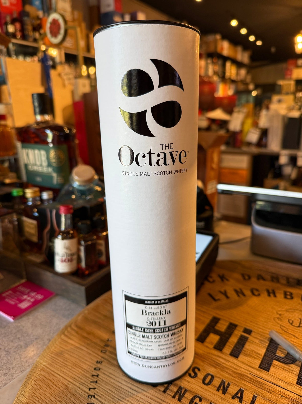 The Octave Brackla 2011 12 years Cask 9340039 53.1% Single Cask Scotch Whisky 750mL - Hi Proof - The Octave