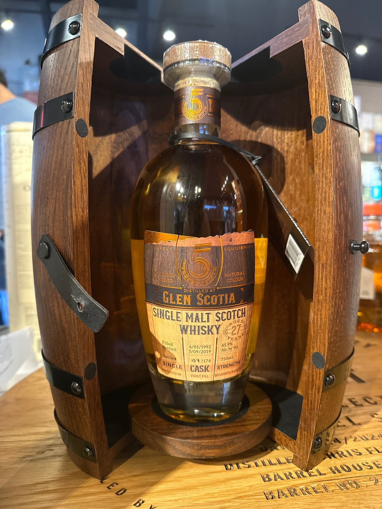 THE PERFECT FIFTH GLEN SCOTIA 27 YEARS SINGLE MALT SCOTCH WHISKY 750ml - Hi Proof - The Perfect Fifth