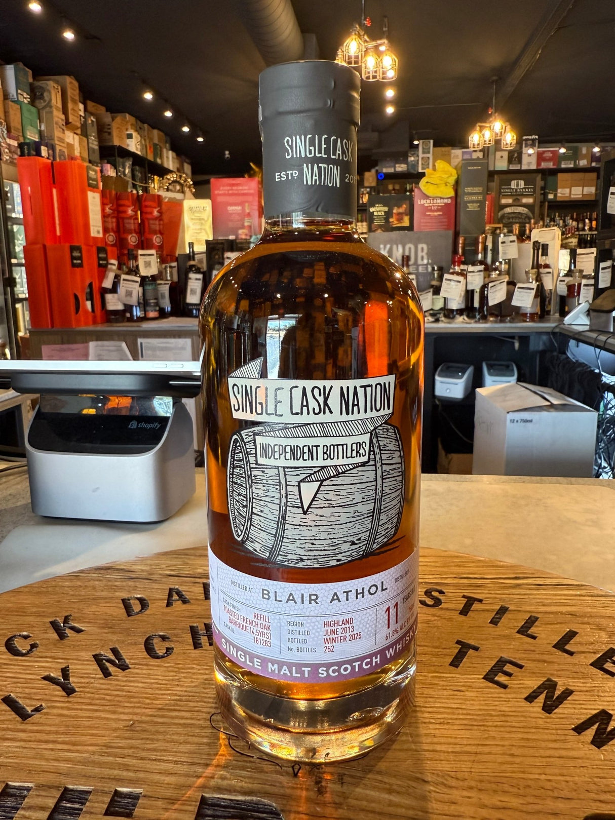 The Single Cask Nation Blair Athol 2013 11 Year Cask181283 61.8% Alc 750mL - Hi Proof - The Single Cask Nation