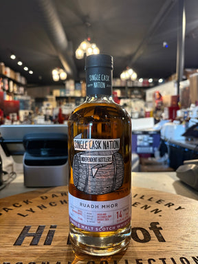 The Single Cask Nation Ruadh Mhor 2009 14 Years Cask 171206 53.6 % Alc Single Malt Scotch Whisky 750mL - Hi Proof - The Single Cask Nation