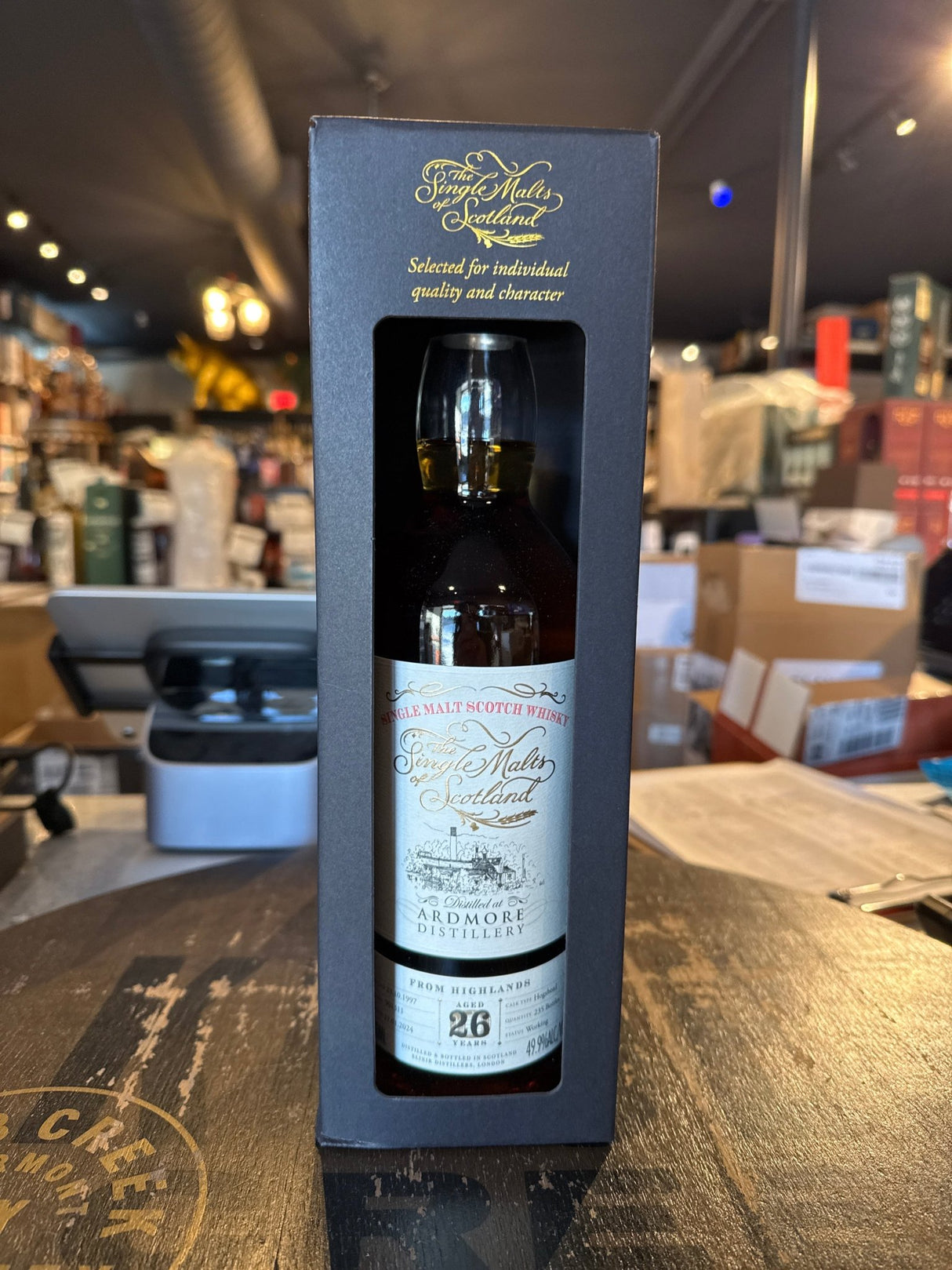 The Single Malts of Scotland - Ardmore 1997 26 yr Cask 901311 Alc 49.9% - Hi Proof - Ardmore