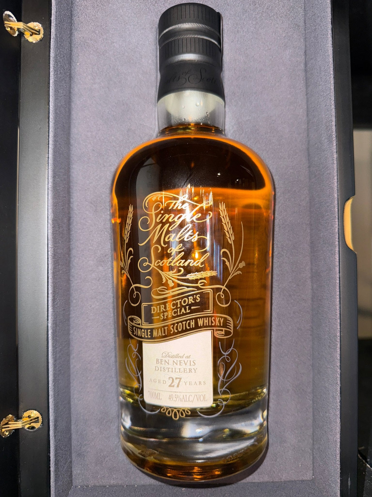 The Single Malts of Scotland - Ben Nevis - 1996 Vintage Bottlers Single Cask 27 year old Whisky 700ml - Hi Proof - Ben Nevis