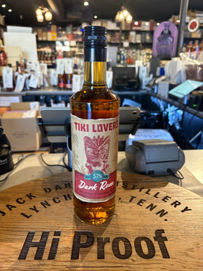 Tiki Lovers Dark Rum 114 Proof 750ml | Overproof Caribbean Rum - Hi Proof - Tiki Lovers