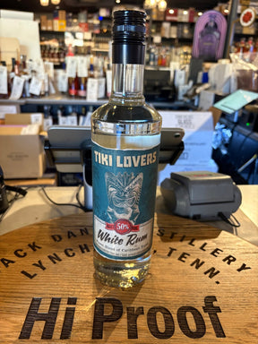 Tiki Lovers White Rum 100 Proof 750ml | Caribbean White Rum - Hi Proof - Tiki Lovers