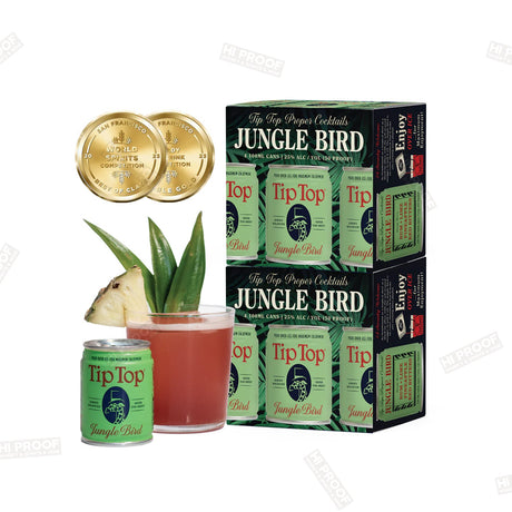 Tip Top Jungle Bird 100ml x 4can - Hi Proof - Tip top