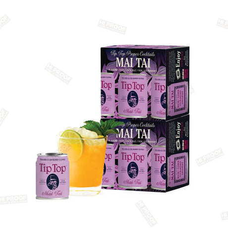Tip Top Mai Tai 100ml x 4can - Hi Proof - Tip top