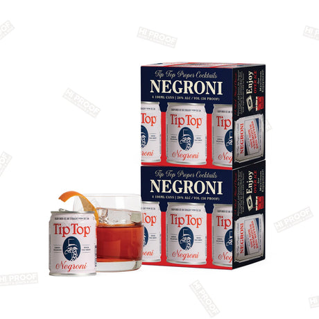 Tip Top Negroni 100ml x 4can - Hi Proof - Tip top
