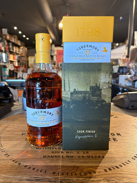 Tobermory Single Malt Scotch Oloroso Cask Finish 27 Year 106.2 mL - Hi Proof - Tobermory