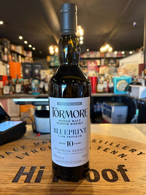 Tormore blueprint 10 Years Bourbon Barrel 700mL - Hi Proof - Tormore
