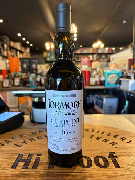 Tormore blueprint 10 Years Bourbon Barrel 700mL - Hi Proof - Tormore