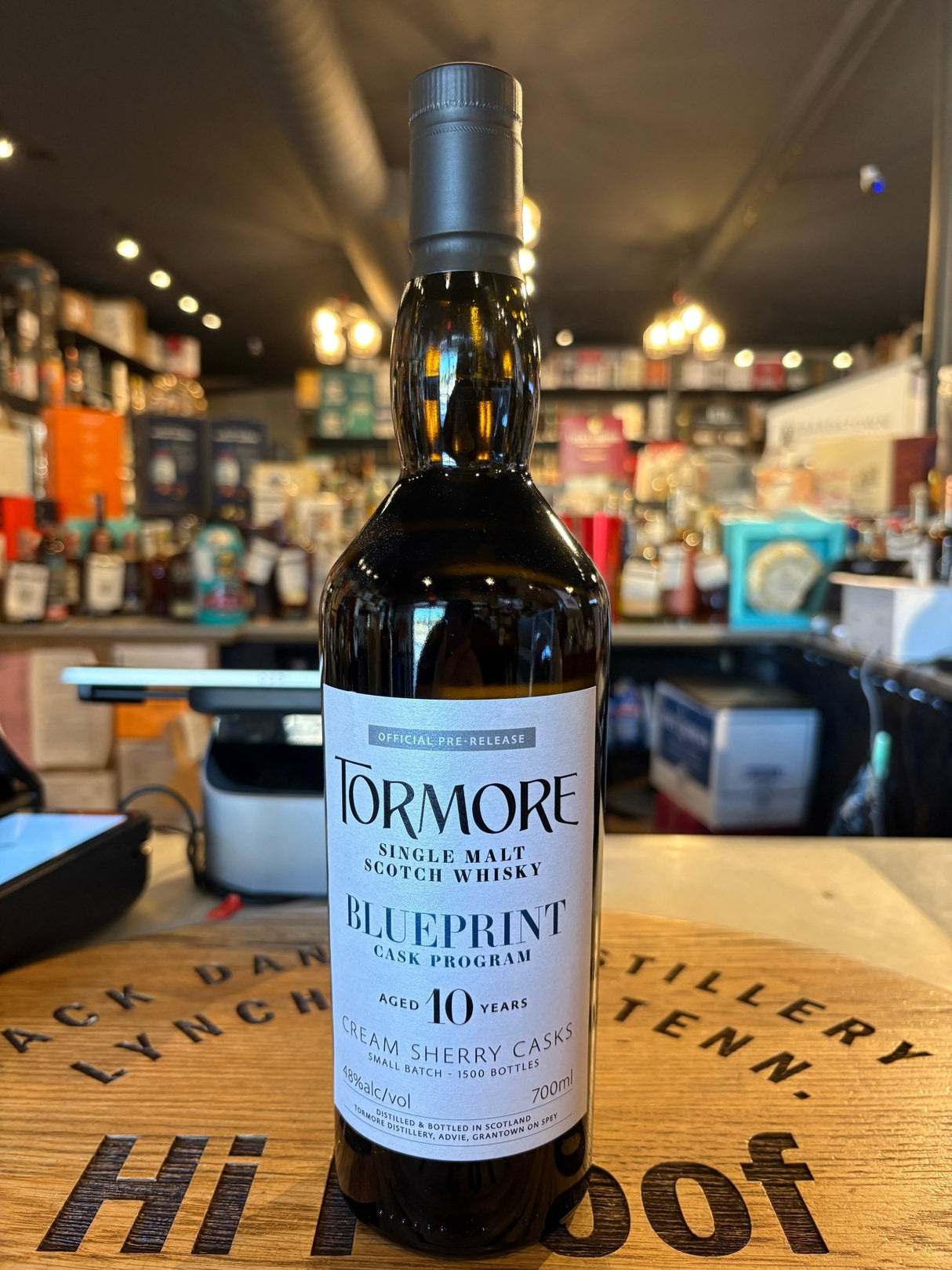 Tormore blueprint 10 Years Cream Sherry Cask 700mL - Hi Proof - Tormore
