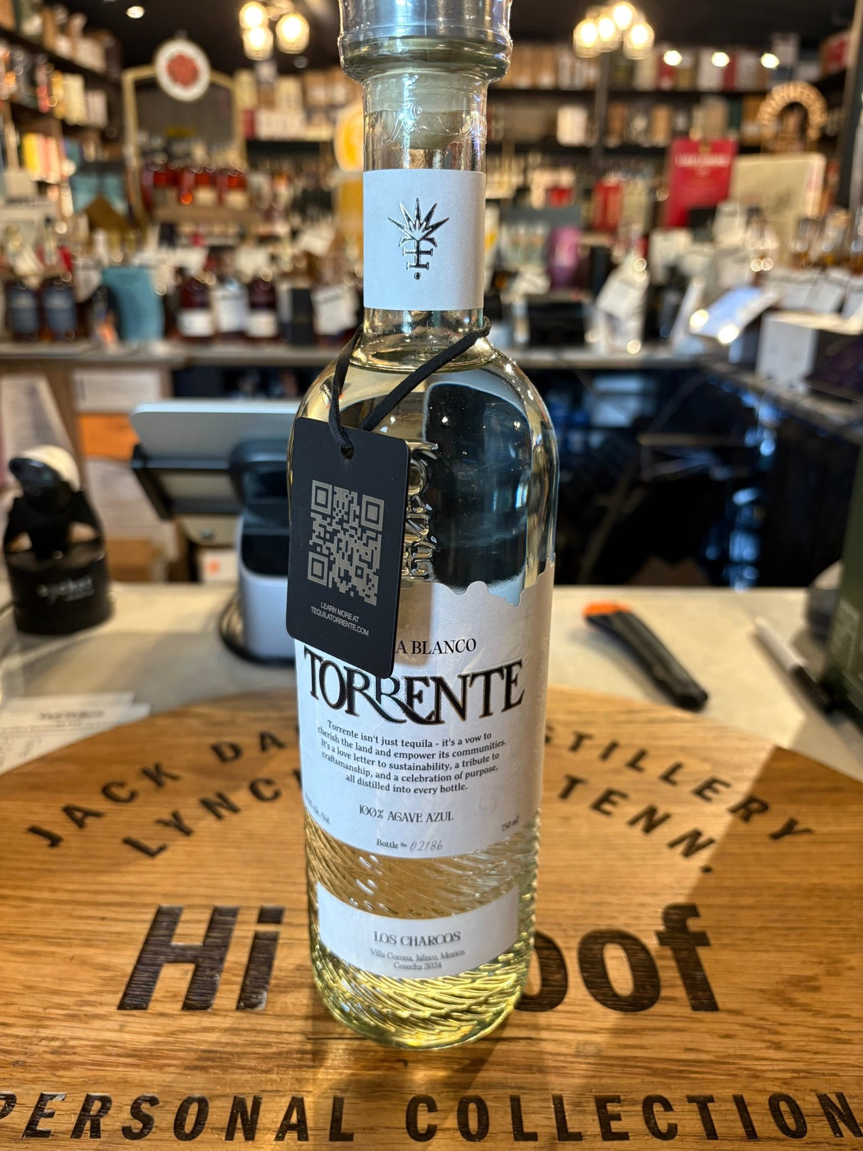 Torrente Blanco Tequila 750mL - Hi Proof - Torrente