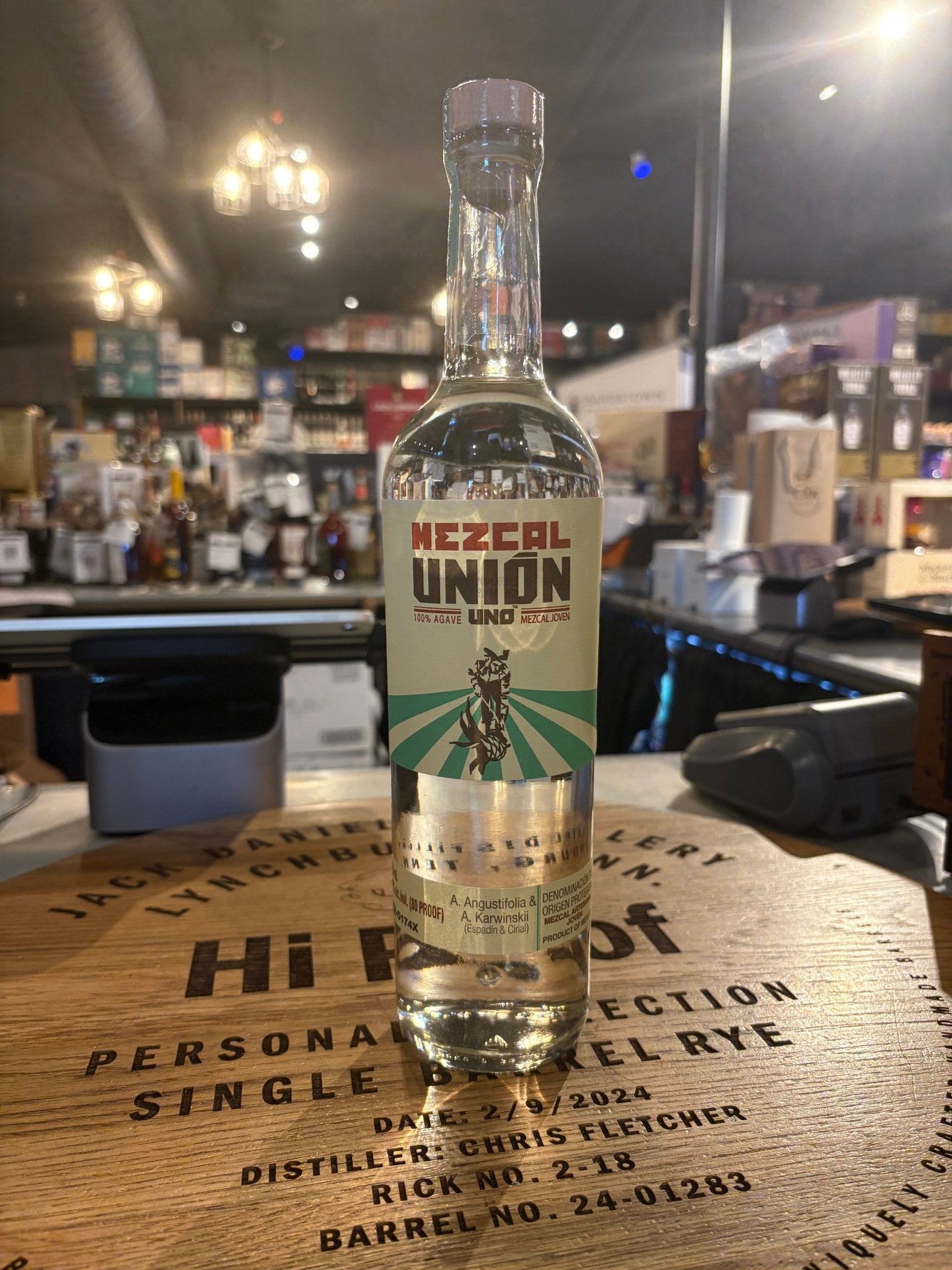 Union Mezcal Uno Joven 80 Proof 750mL - Handcrafted – Hi Proof