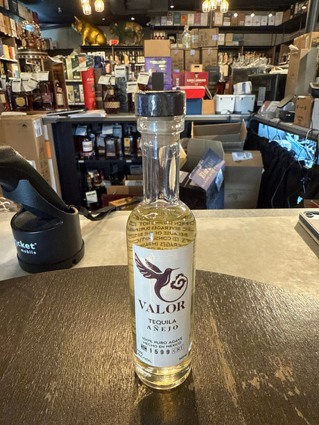 Valor Anejo Tequila 50ml - Hi Proof - Valor