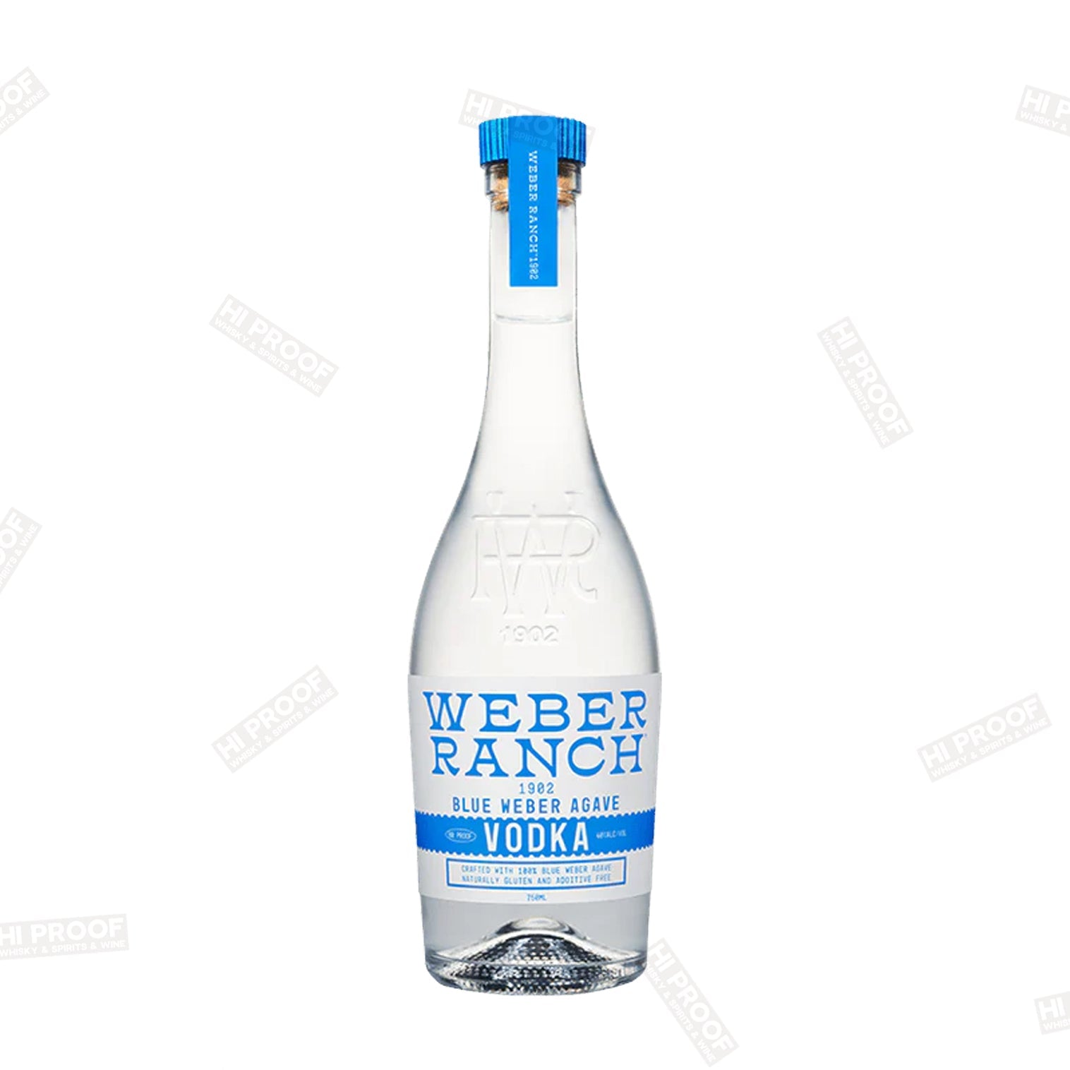 Weber Ranch 1902 Vodka 750ML - Blue Agave – Hi Proof