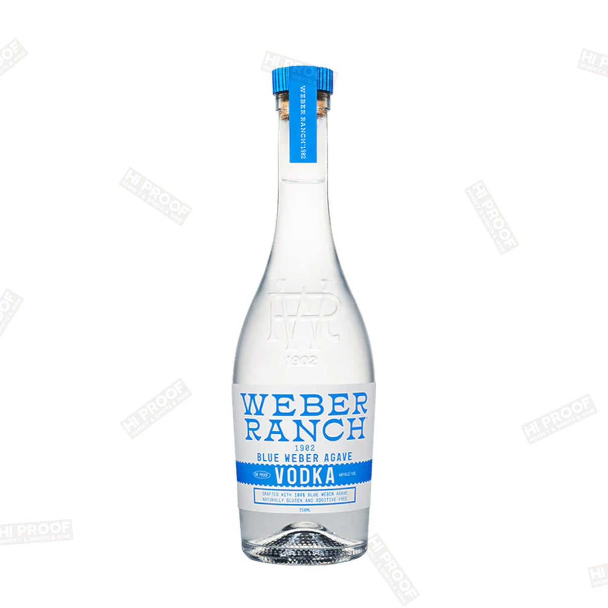 Weber Ranch 1902 Vodka 750ML - Hi Proof - Weber Ranch