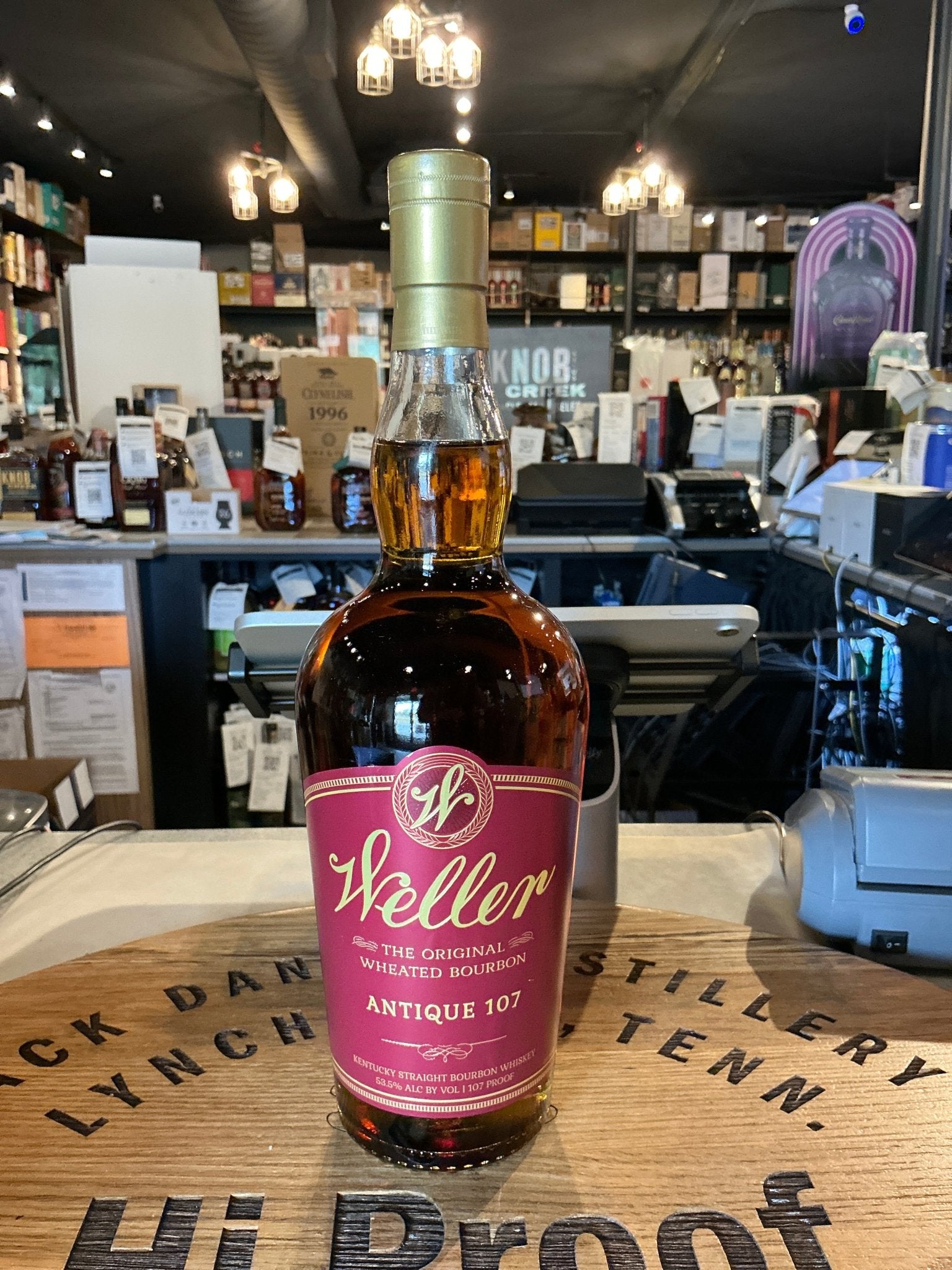 Weller Antique 107 Wheated Bourbon 750ml – Hi Proof