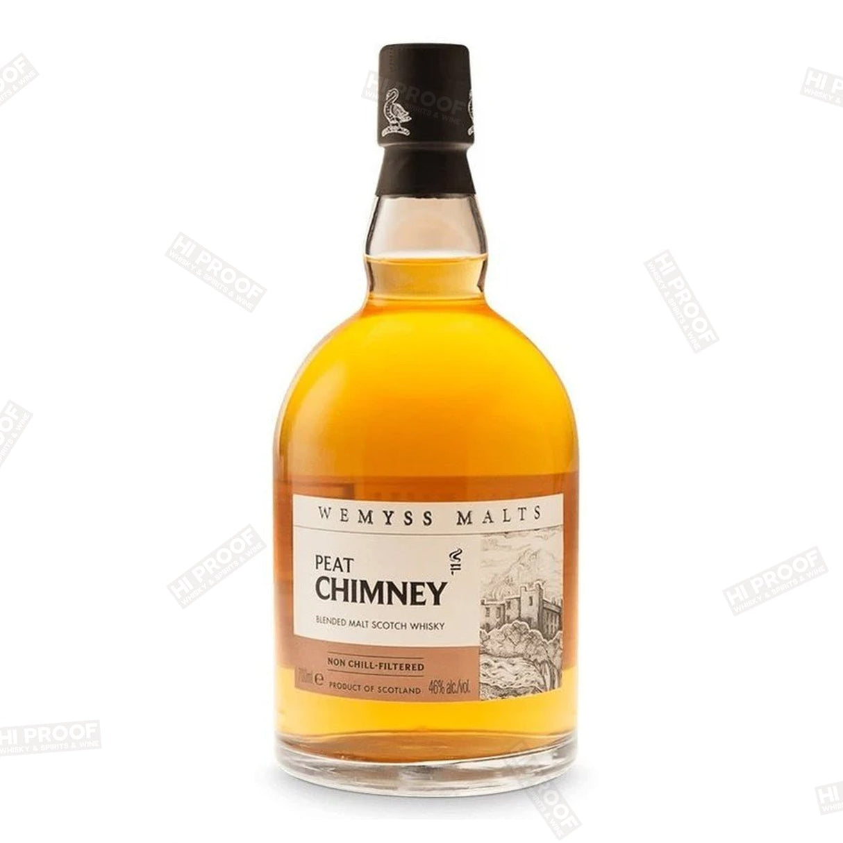 Wemyss Malts Peat Chimney Blended Malt Scotch Whisky 750ml - Hi Proof - Wemyss