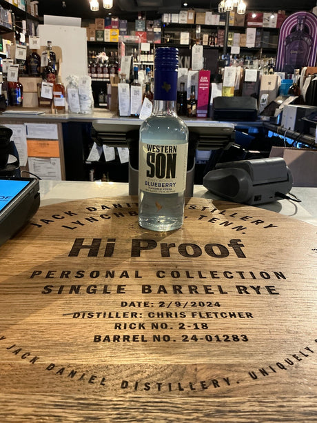 Western Son BlueBerry Vodka 375ml - Hi Proof - Hi Proof