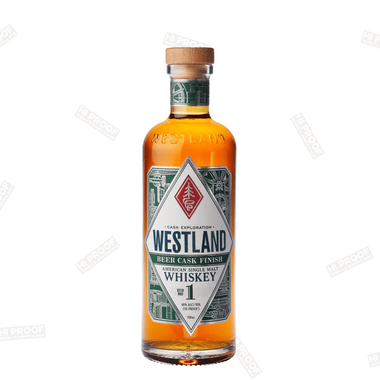 Westland 'Beer Cask Finish' American Single Malt Whiskey 700ML - Hi Proof - Westland