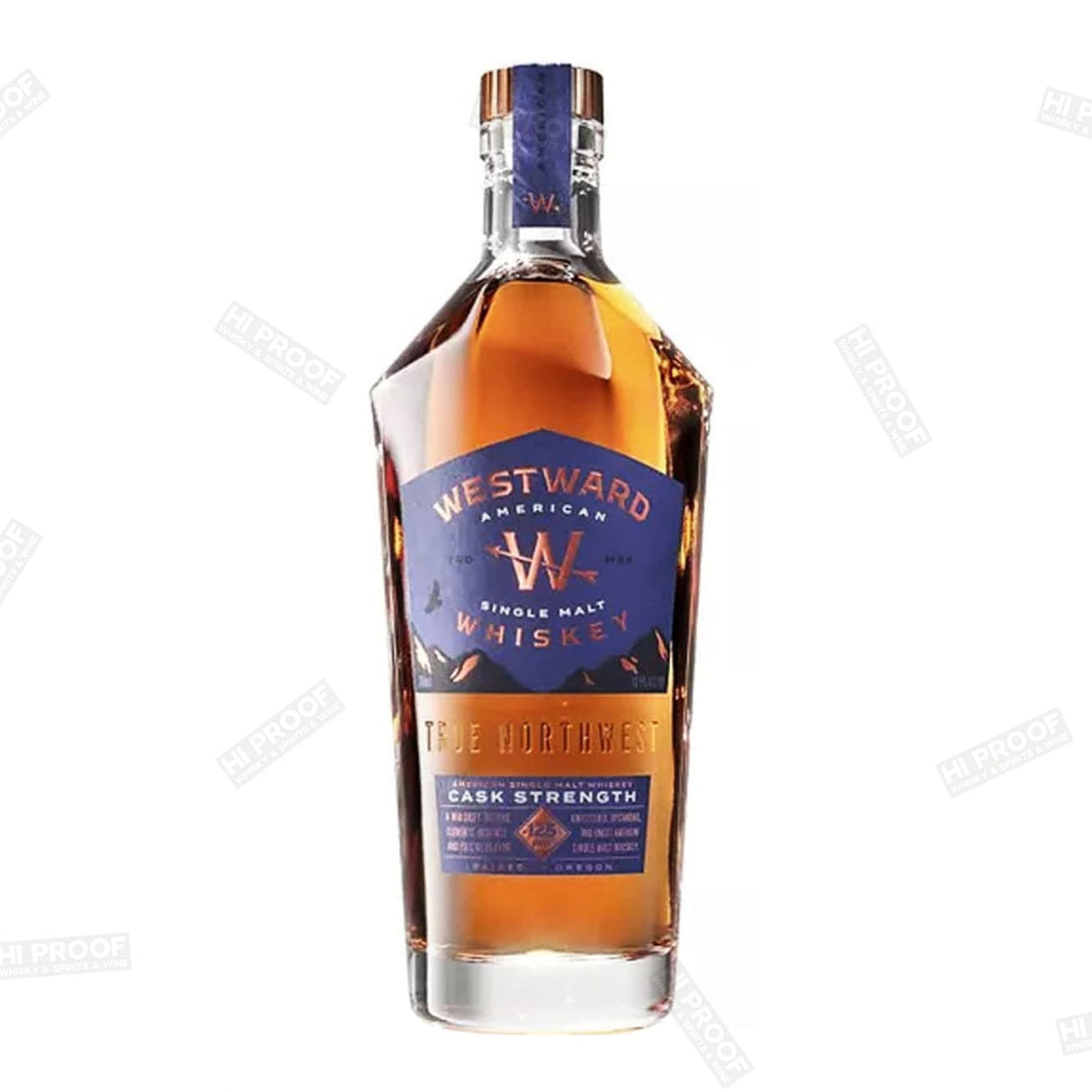 Westward Cask Strength 125 Proof American Single Malt Whiskey - Hi Proof - Westward