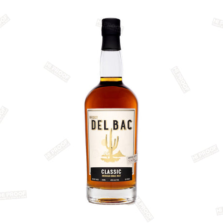 Whiskey Del Bac Classic Unsmoked American Single Malt Whiskey 750ml - Hi Proof - Whiskey Del Bac