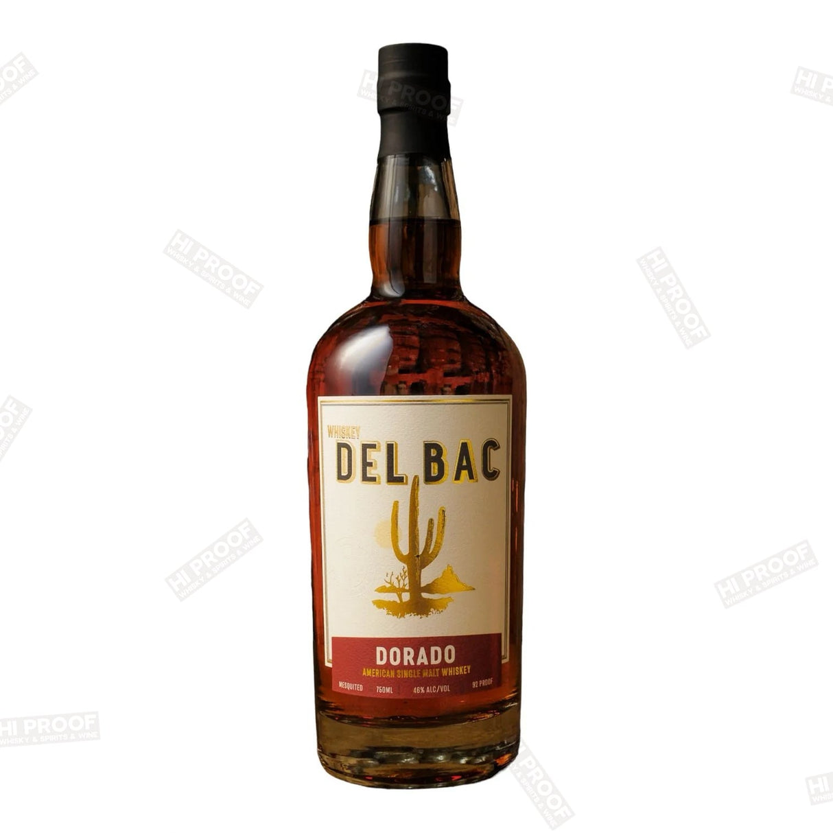 Whiskey Del Bac Dorado American Single Malt Whiskey 750ml - Hi Proof - Whiskey Del Bac
