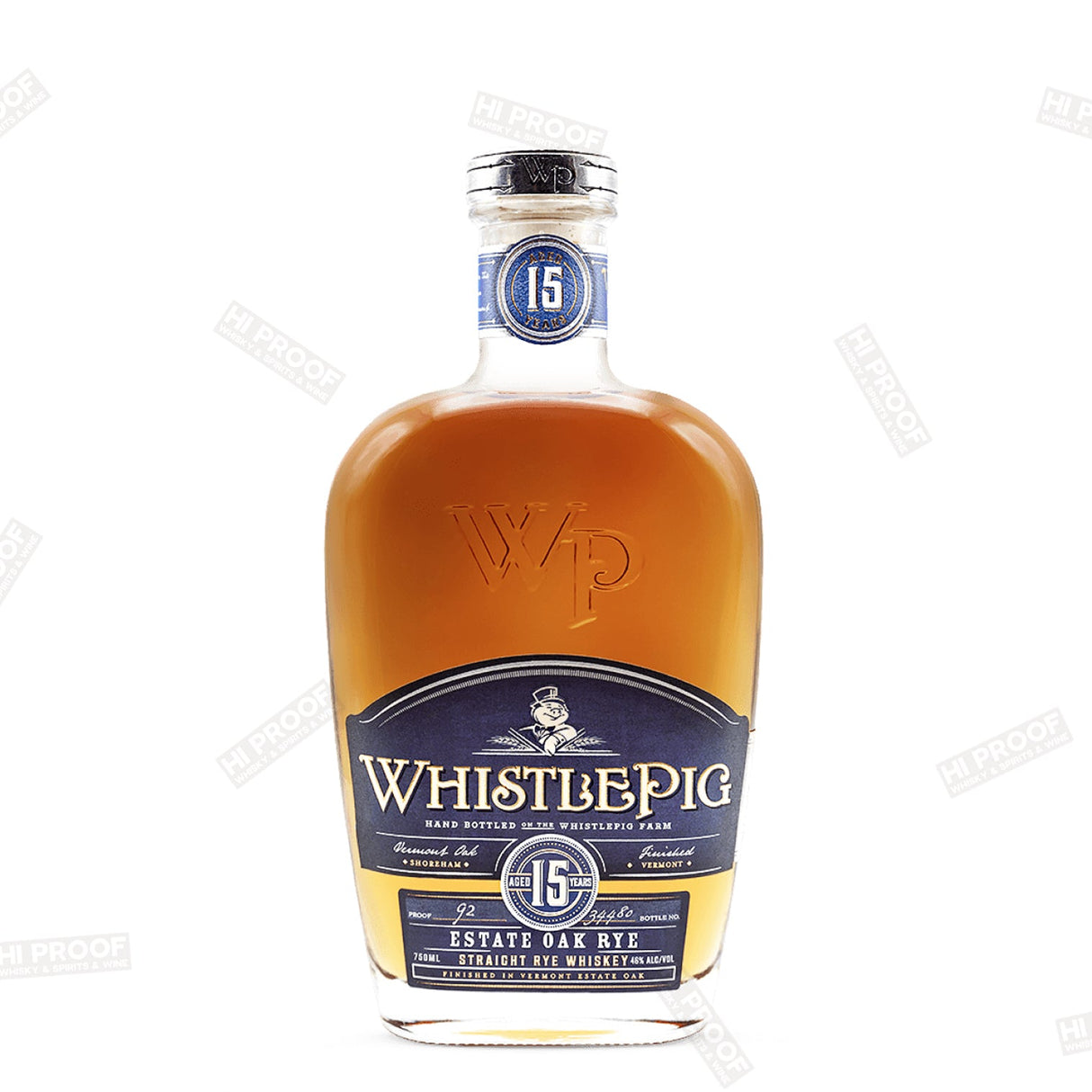 Whistlepig 15 Year Old Straight Rye Whiskey - Hi Proof - WhistlePig
