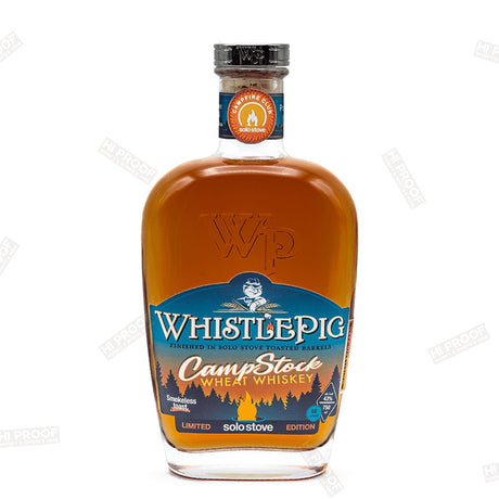 WHISTLEPIG CAMP STOCK LIMITED EDITION WHEAT WHISKEY SOLO STOVE 750ML - Hi Proof - WhistlePig