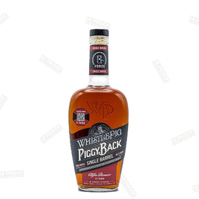 WhistlePig Piggy Back Single Barrel Alfa Romeo F1 Team Rye Whiskey 750ml - Hi Proof - WhistlePig
