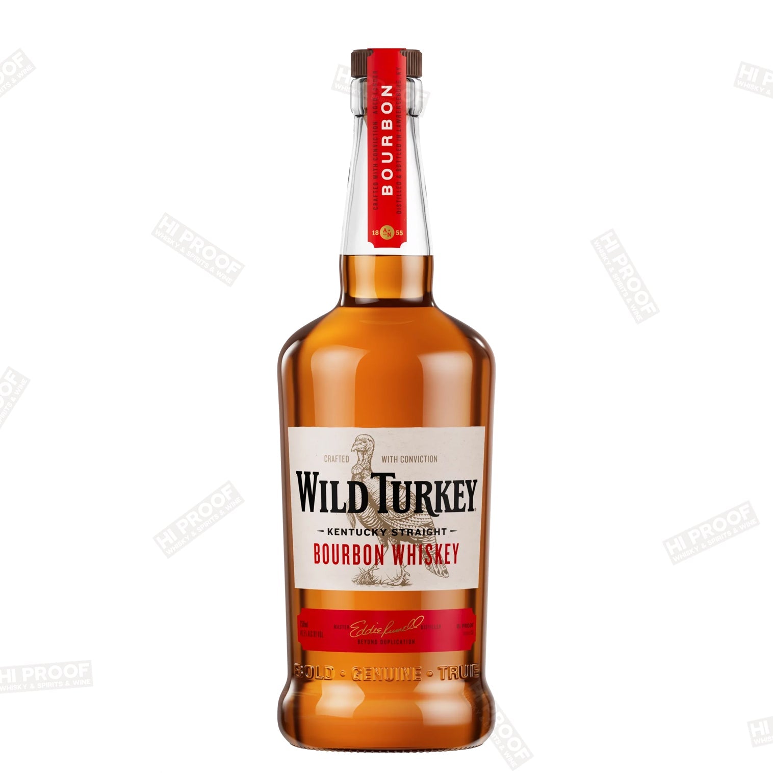Wild Turkey 81 Proof Kentucky Bourbon 750ml – Hi Proof