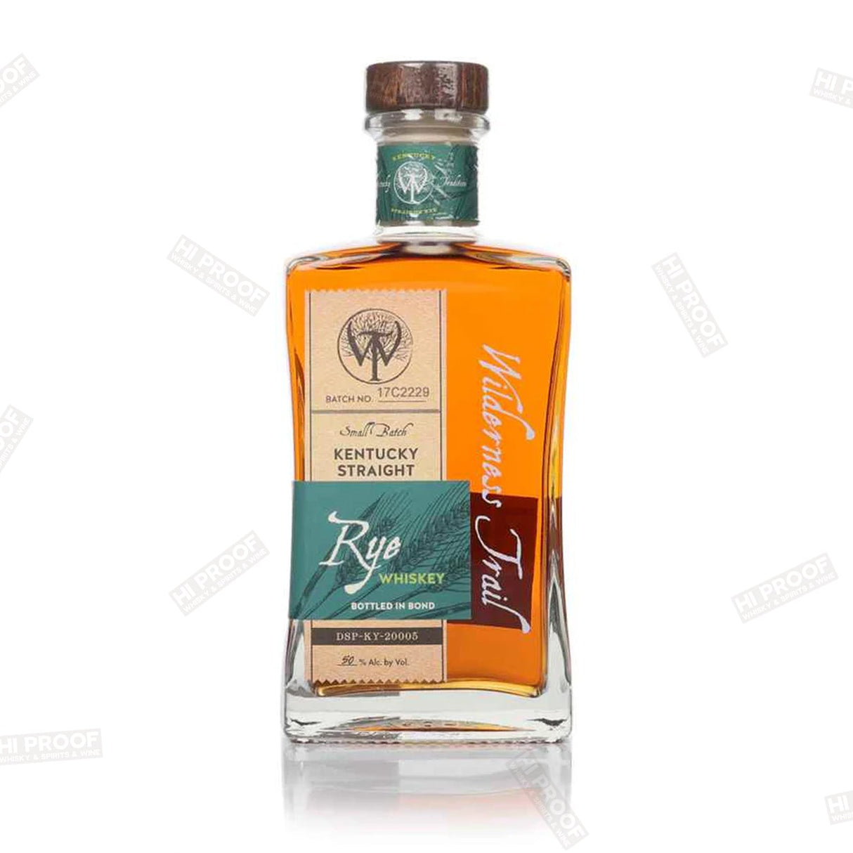 Wilderness Trail Small Batch Bottled in Bond Kentucky Straight Rye Whiskey - Hi Proof - Wilderness Trail