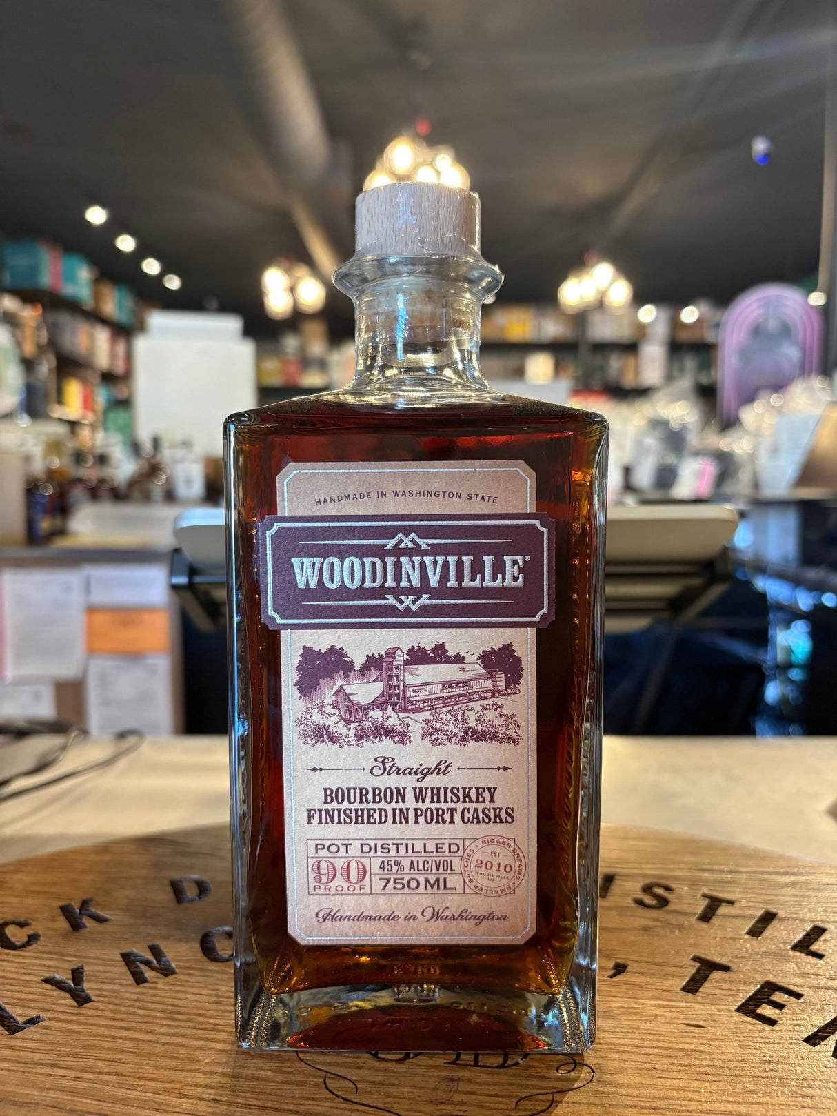 Woodinville Port Cask Straight Bourbon Whisky 90 Proof 750ml - Hi Proof - Woodinville