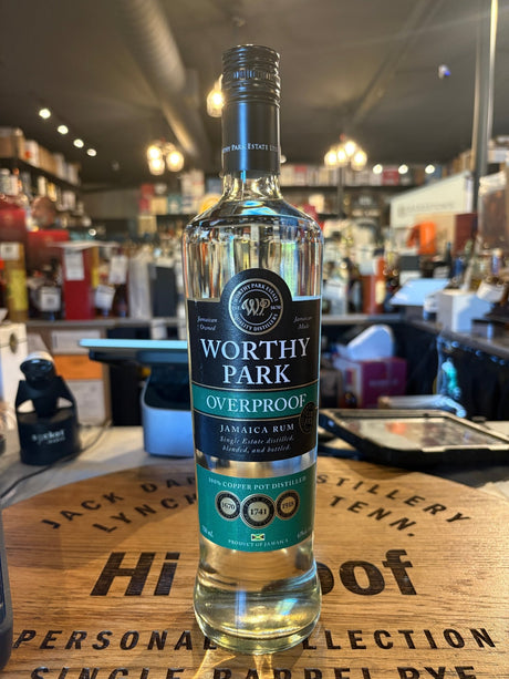 Worthy Park Overproof Rum 750mL - Hi Proof - Worthy Park