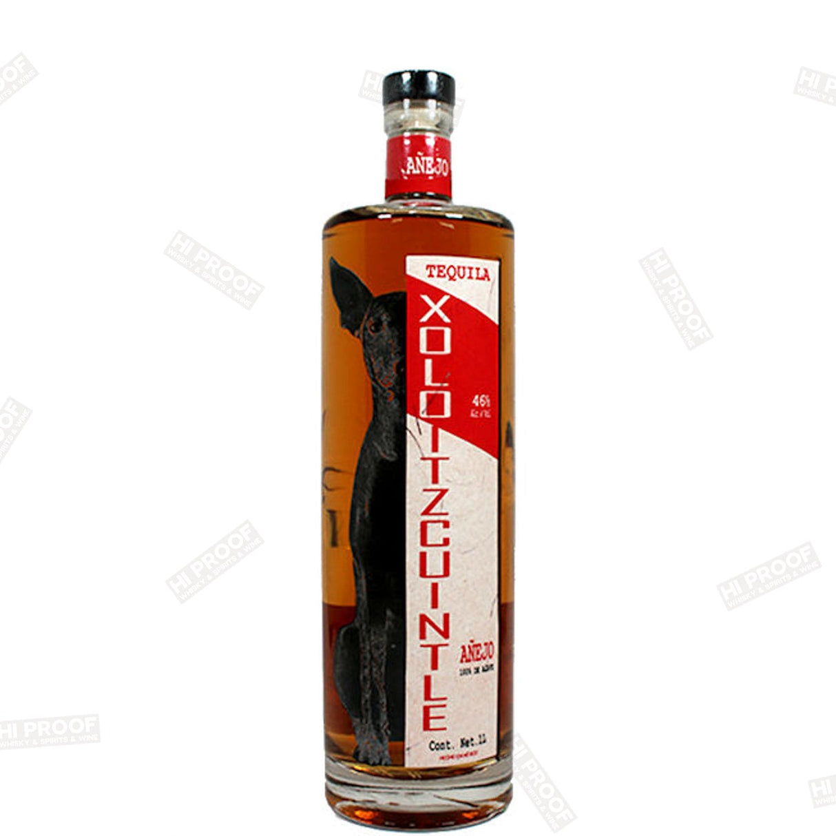 Xoloitzcuintle Anejo Tequila 1L - Hi Proof - Xoloitzcuintle