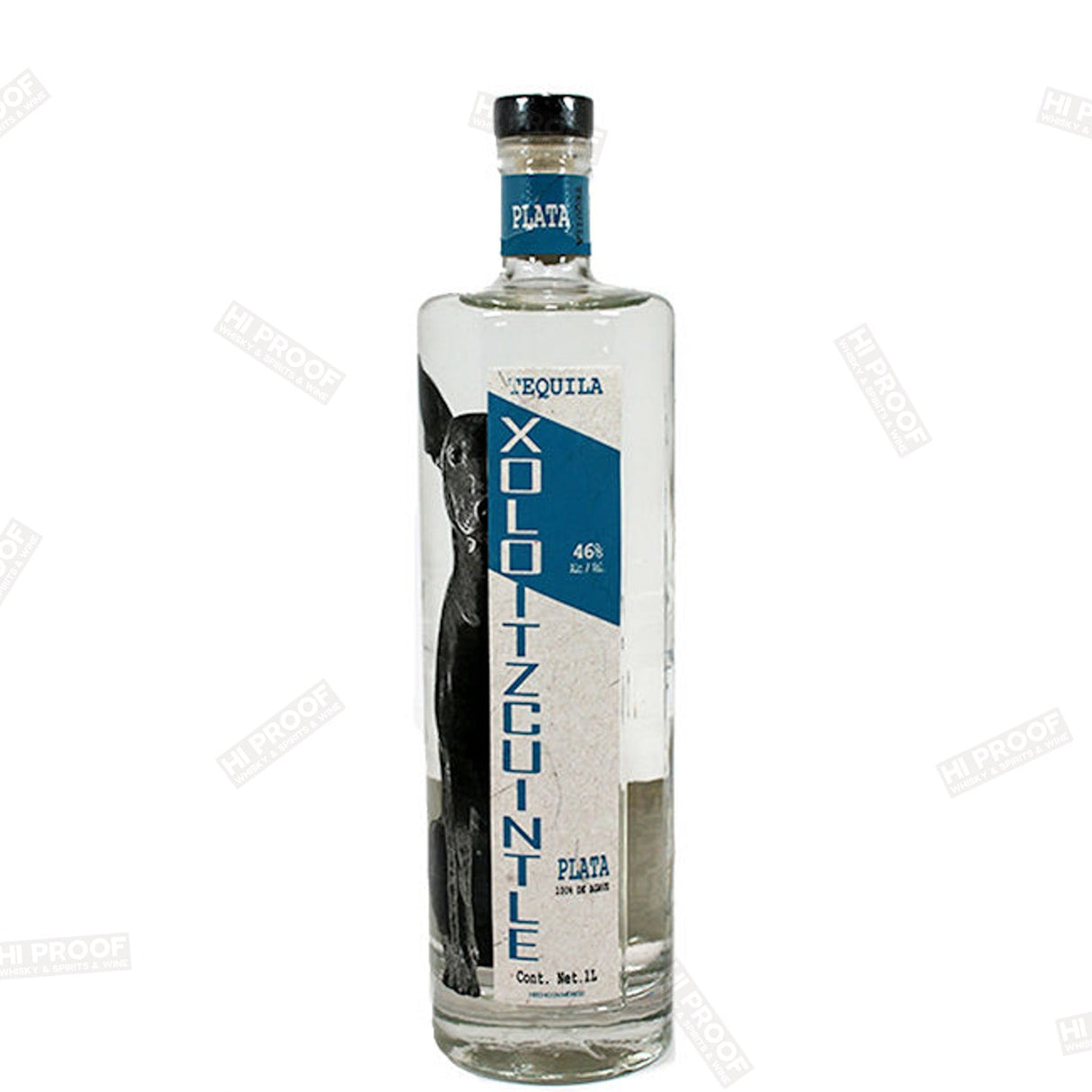 Xoloitzcuintle Plata Tequila 1L - Hi Proof - Xoloitzcuintle