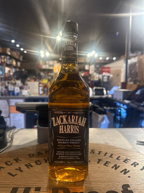 ZACKARIAH HARRIS BOURBON 1L - Hi Proof - ZACKAIAH