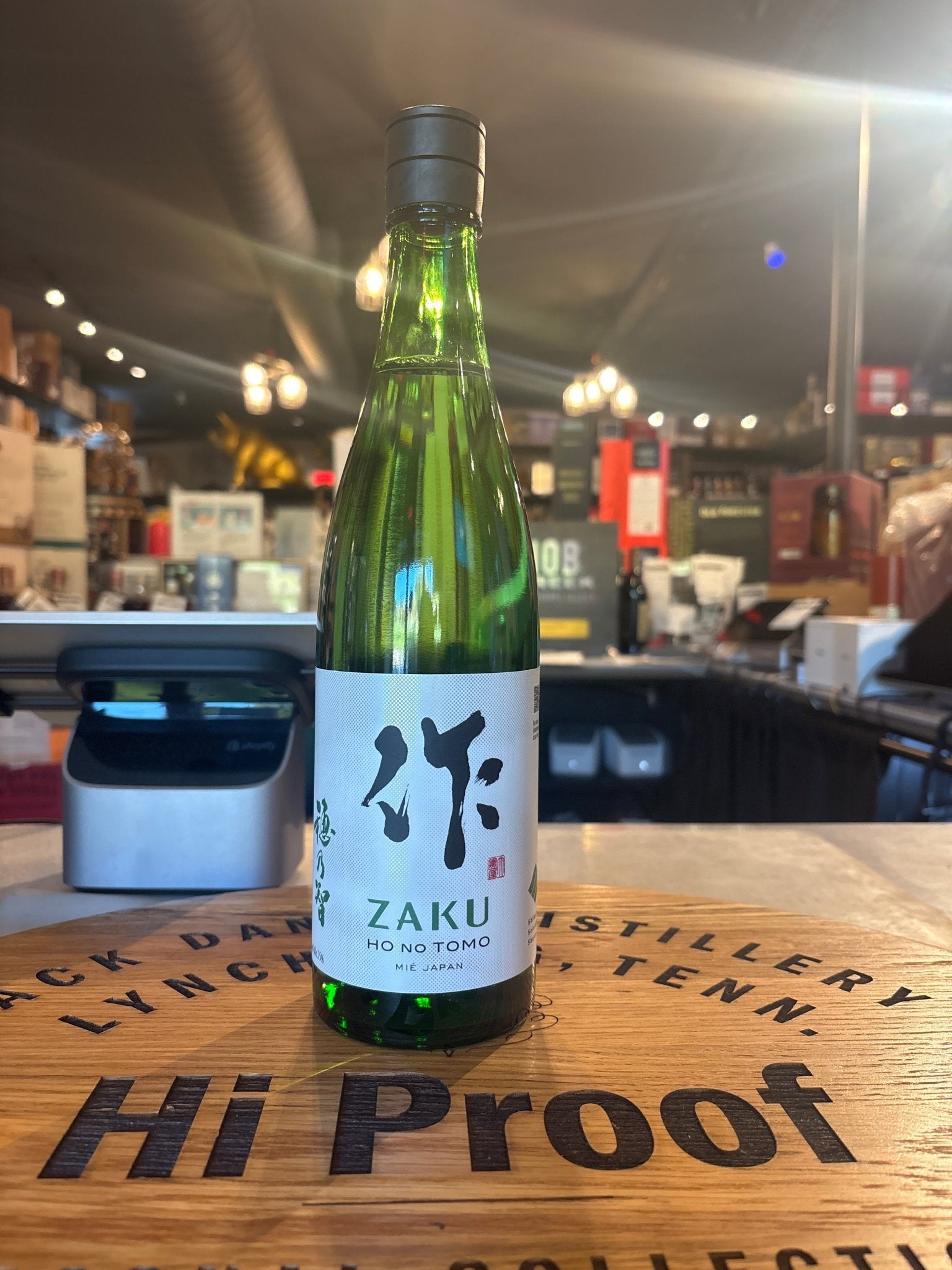 Zaku Ho no Tomo Junmai Sake 750ml - Premium Japanese – Hi Proof