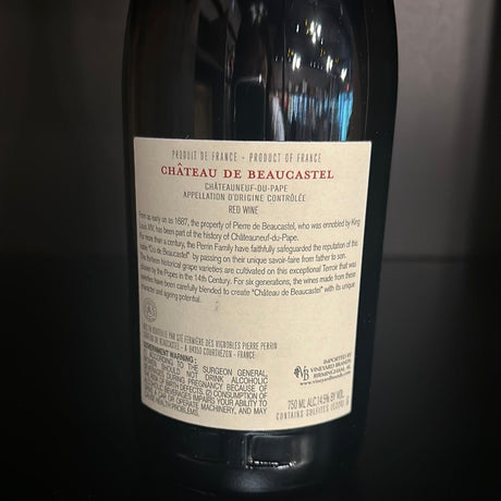 2009 Chateau de Beaucastel Châteauneuf du Pape 'Oenothèque' - Hi Proof - Chateau de Beaucastel