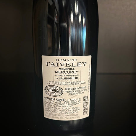 2019 Domaine Faiveley Mercurey La Framboise - Hi Proof - Domaine Faiveley