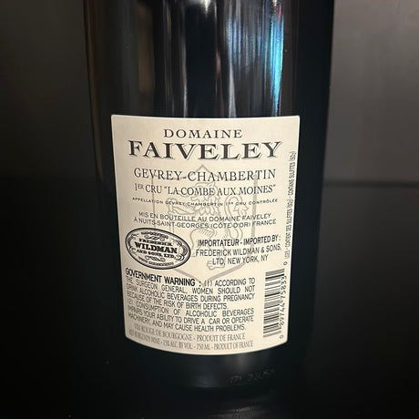 2020 Domaine Faiveley Gevrey-Chambertin Premier Cru “La Combe Aux Moines” - Hi Proof - Domaine Faiveley