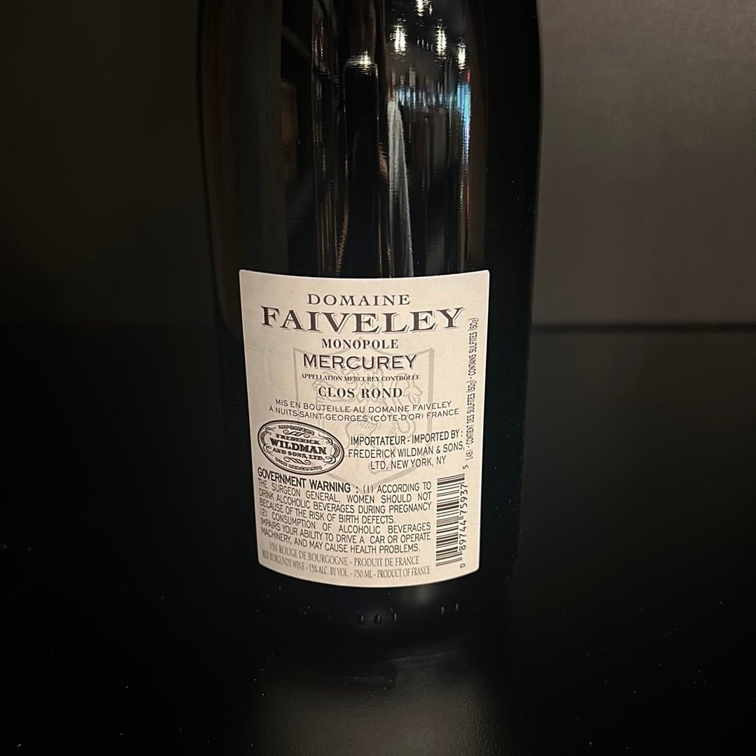 2020 Faiveley Mercurey Clos Rond Monopole – Hi Proof