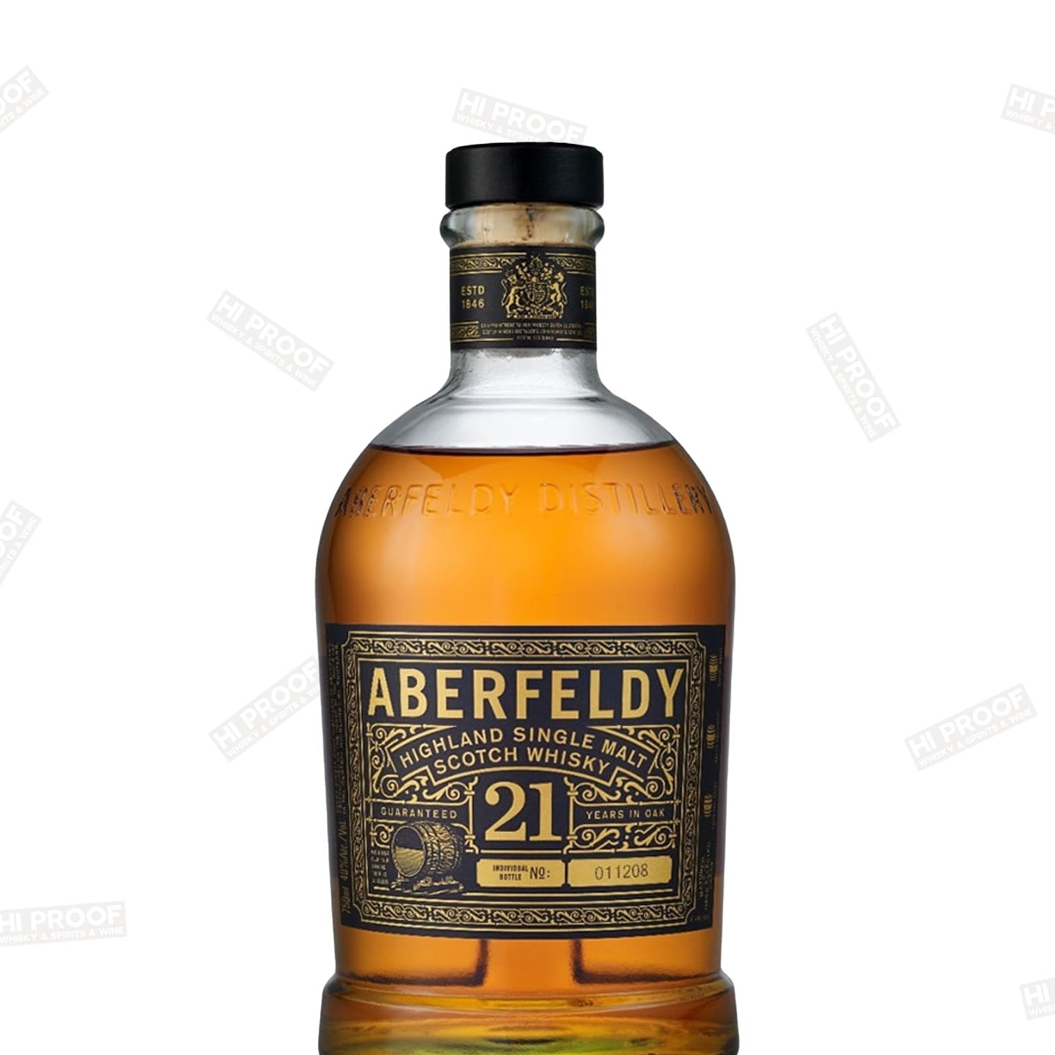 Aberfeldy 21 Year Highland Single Malt Scotch – Hi Proof