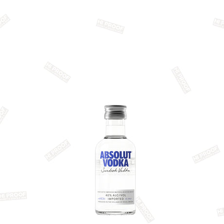 Absolut Vodka 50ml - Hi Proof - Absolut