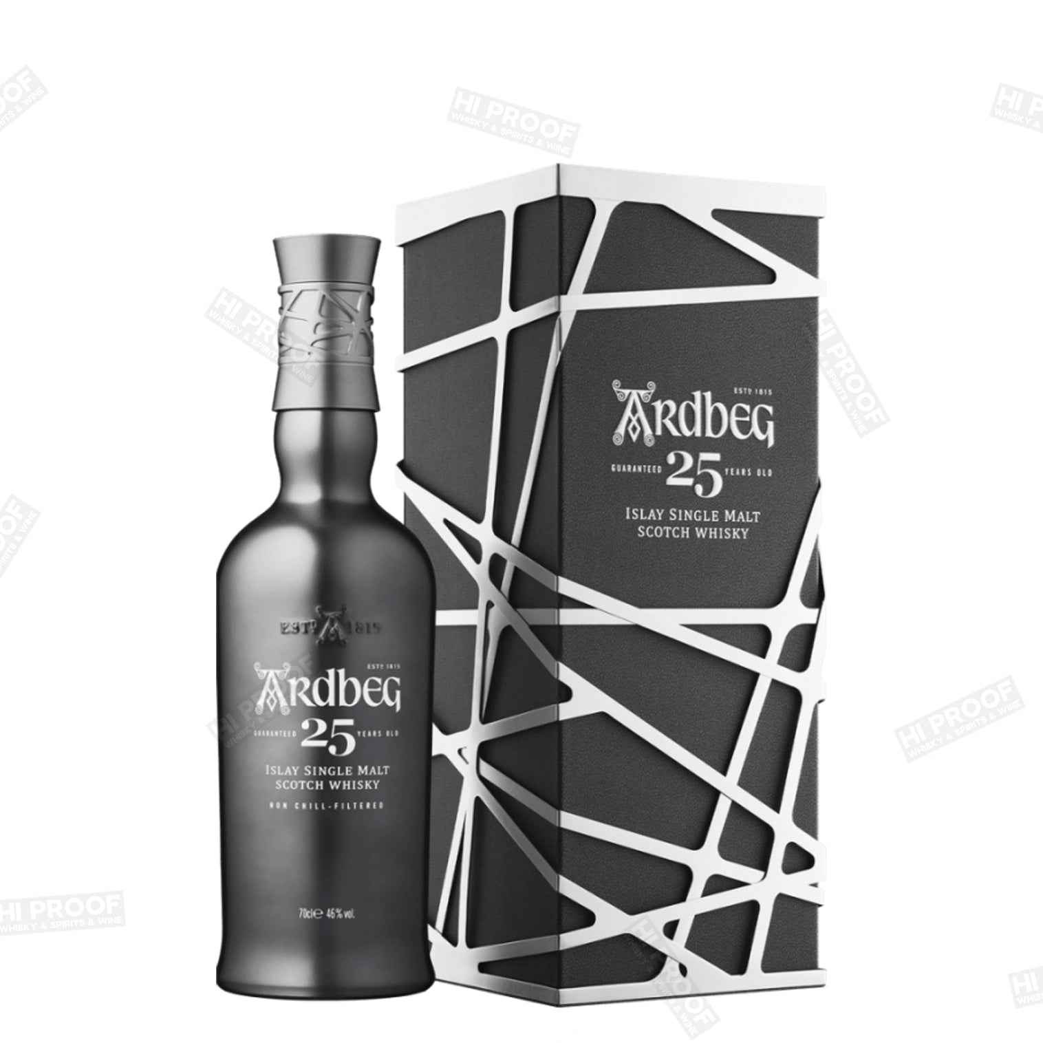 Ardbeg 25 Years Old Islay Single Malt Scotch 750ml – Hi Proof