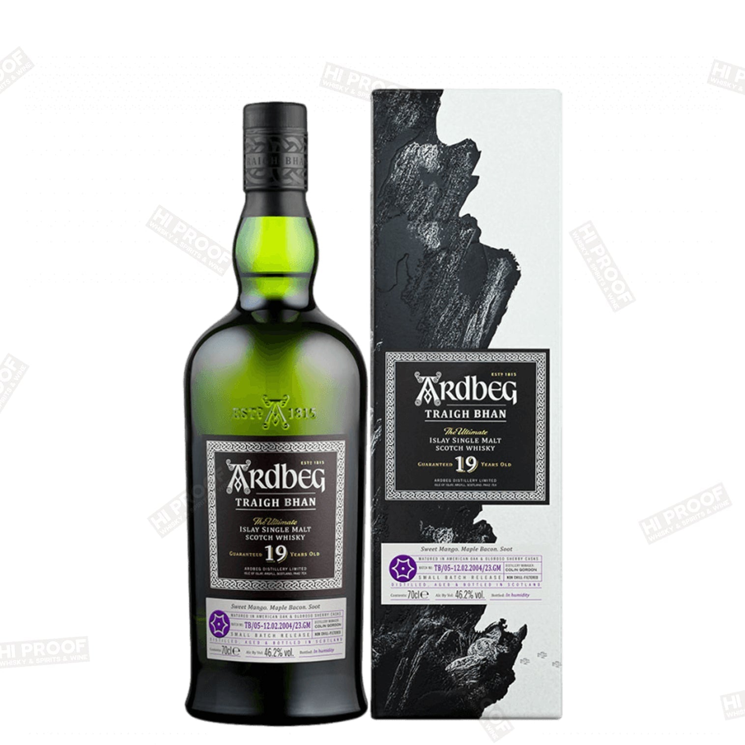 Ardbeg Traigh Bhan 19年 700ml 46.2% Ardbeg Traigh Bhan 19 Year Batch 5 - 2023 Release – Hi Proof