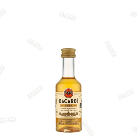 Bacardi Rum Gold 50ml - Hi Proof - Hi Proof
