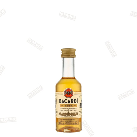 Bacardi Rum Gold 50ml - Hi Proof - Hi Proof