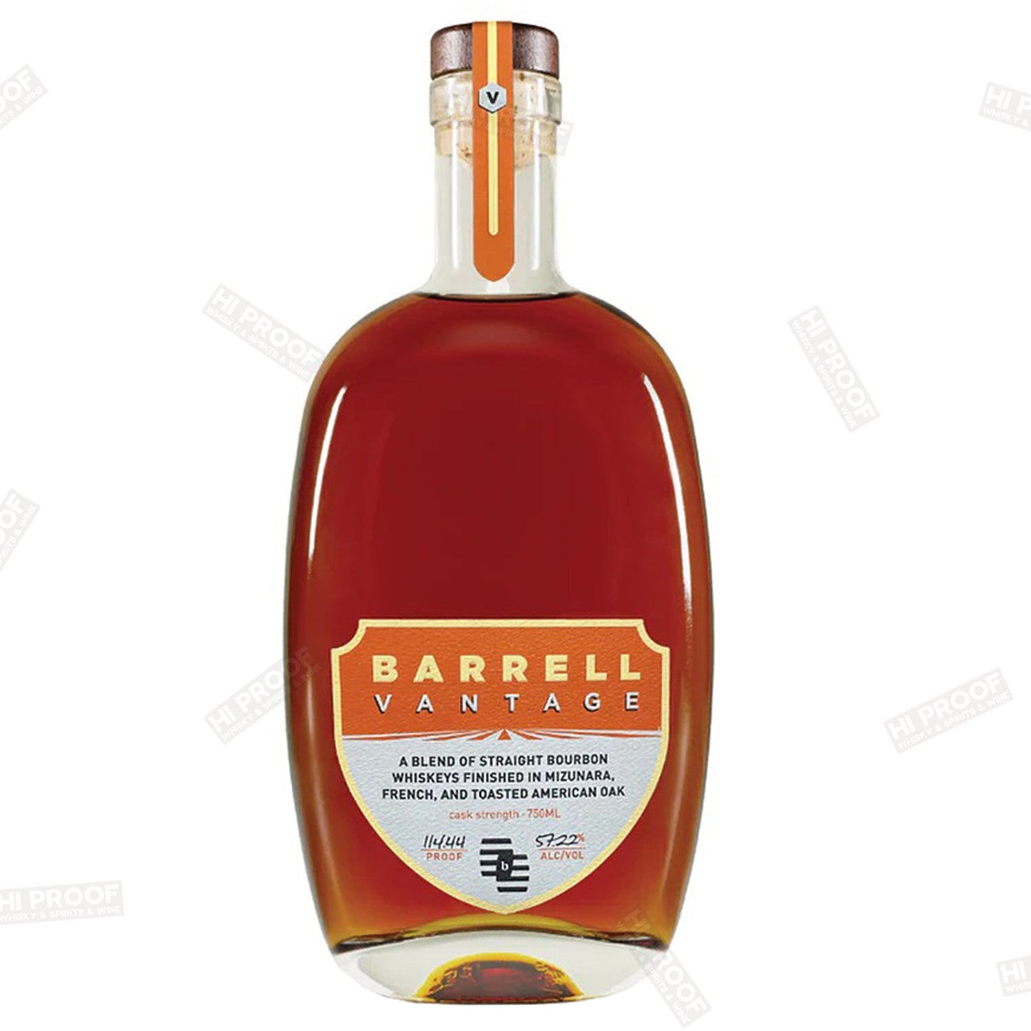 Barrell Vantage Wood Finished Straight Bourbon 113.5Proof - Hi Proof - Barrell
