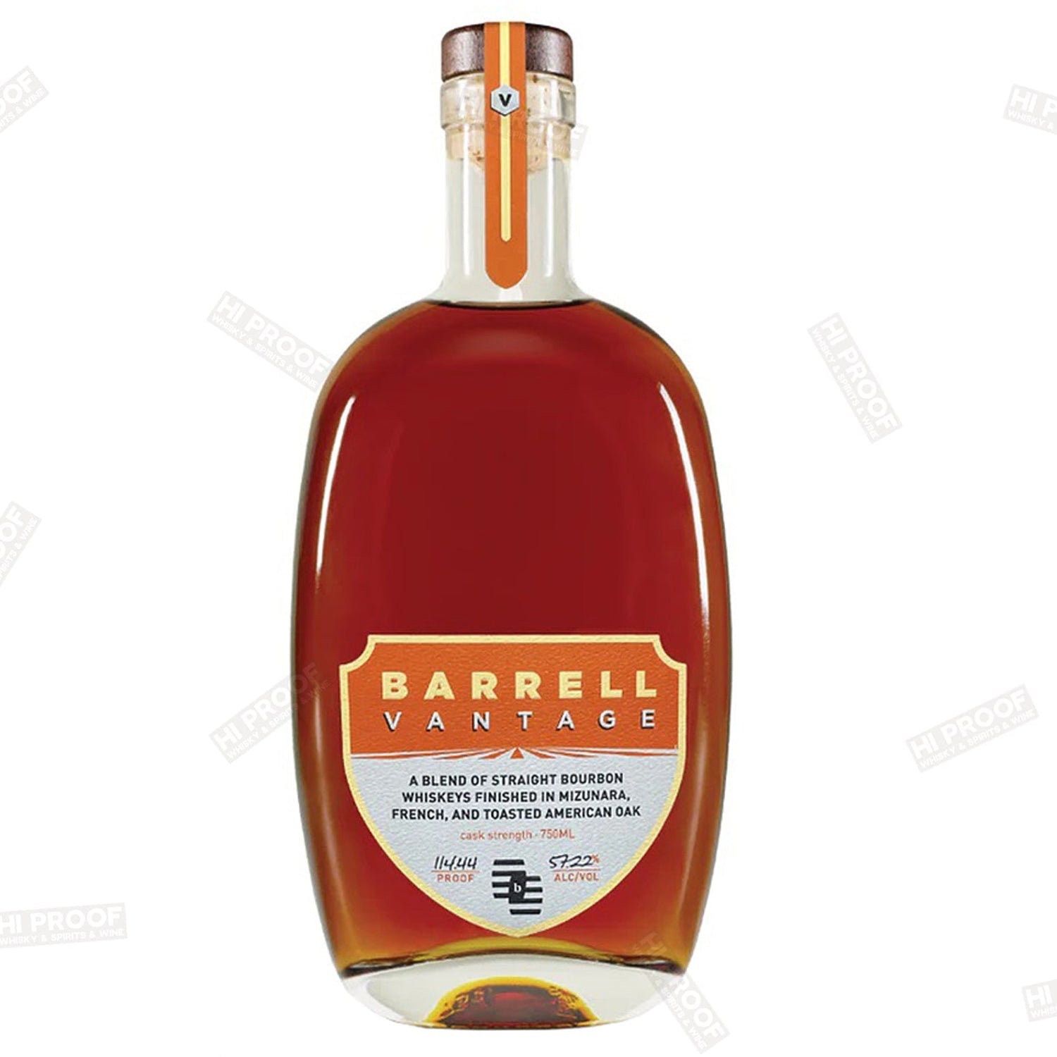 Barrell Vantage Wood Finished Straight Bourbon 113.5Proof - Hi Proof - Barrell